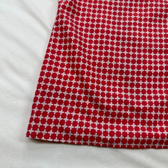 Banana Republic‎ XS Sleeveless Tank Top Red Orange Floral Print Blouse - Picture 12 of 14